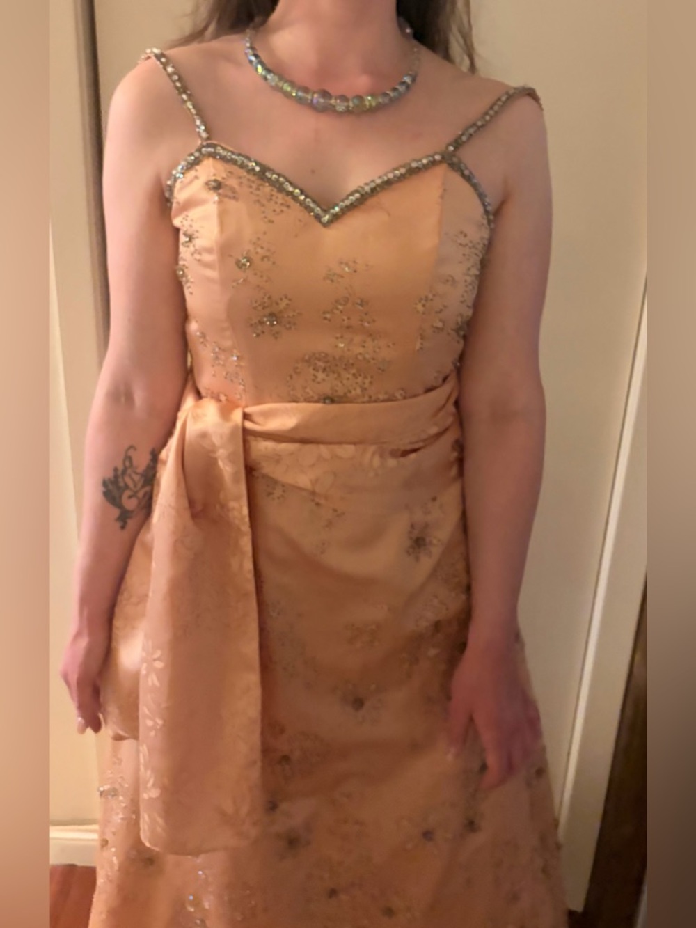 Copper/Blush Fairytale Ballgown Purchased at Hall's of Kansas City